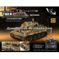 VsTank Radio Controlled Airsoft RC Tank Tiger 1 (Late Production) 1/24 Scale - FOREST GREEN CAMO